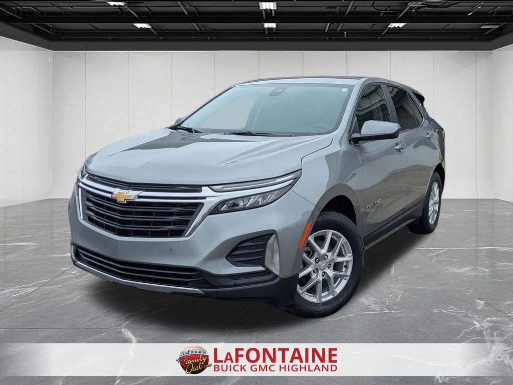 Sterling Gray Metallic 2023 Chevrolet Equinox LT AWD with 1LT SUV / Crossover Four-Wheel Drive 6-Speed Automatic Overdrive