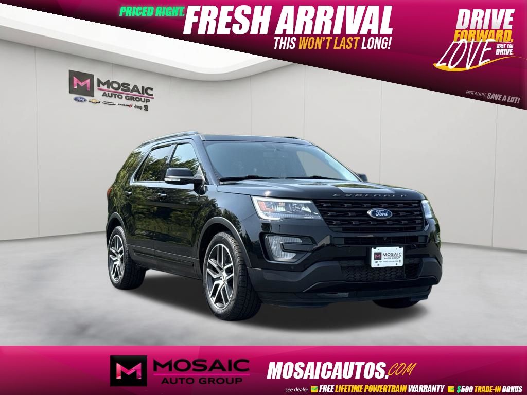 Shadow Black 2017 Ford Explorer SUV / Crossover All-Wheel Drive 6-Speed Automatic