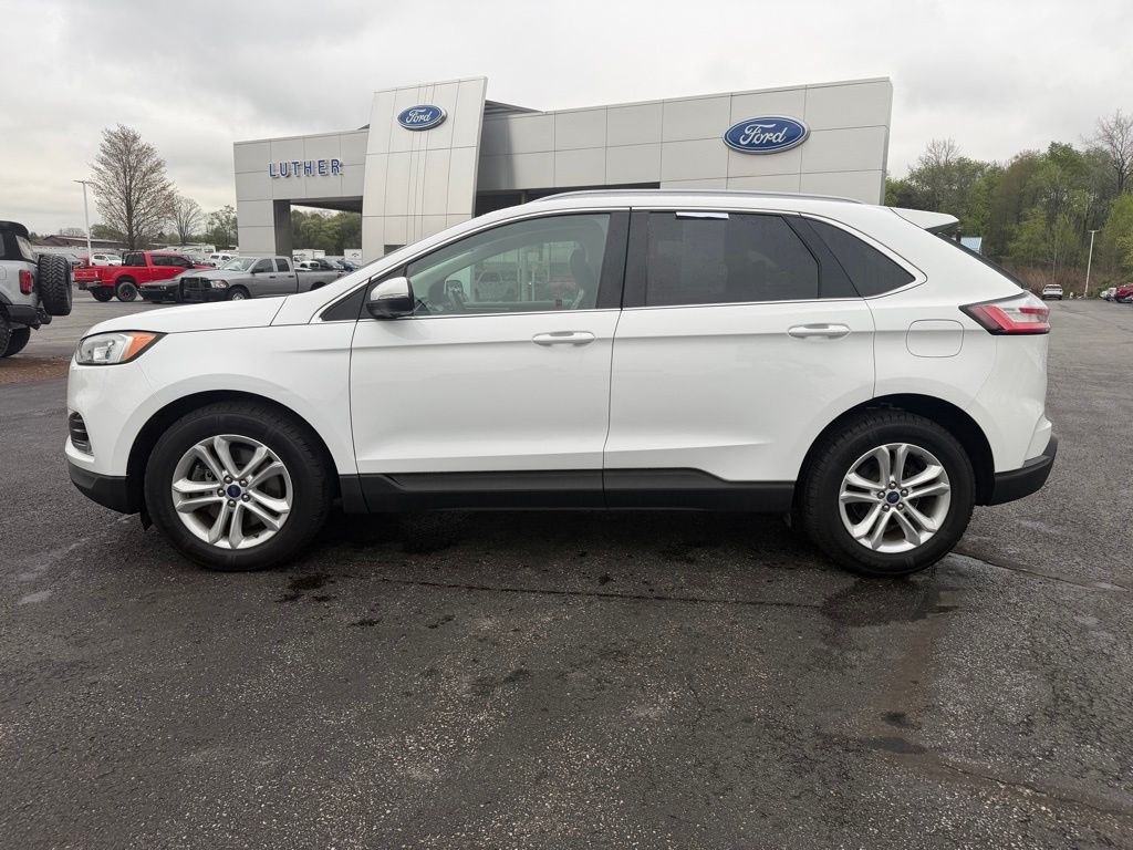 2020 Ford Edge SEL White at Bob Ruth Ford
