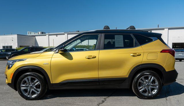 2023 Kia Seltos S Yellow at South Hills Kia