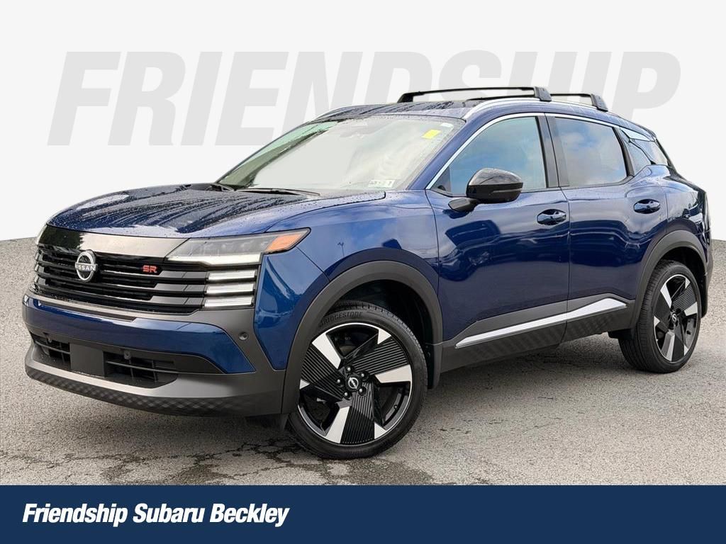 Deep Blue Pearl 2026 Nissan Kicks SUV / Crossover All-Wheel Drive Continuously Variable Transmission