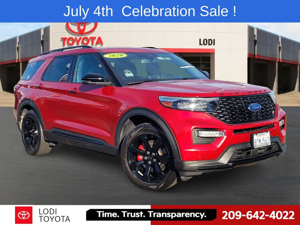 Red (Copper Metallic) 2020 Ford Explorer SUV / Crossover All-Wheel Drive Automatic