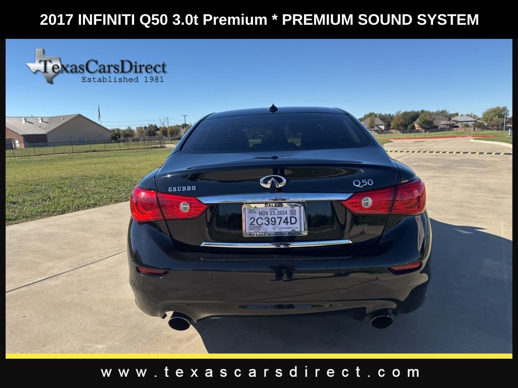 2017 INFINITI Q50 3.0t Premium 13