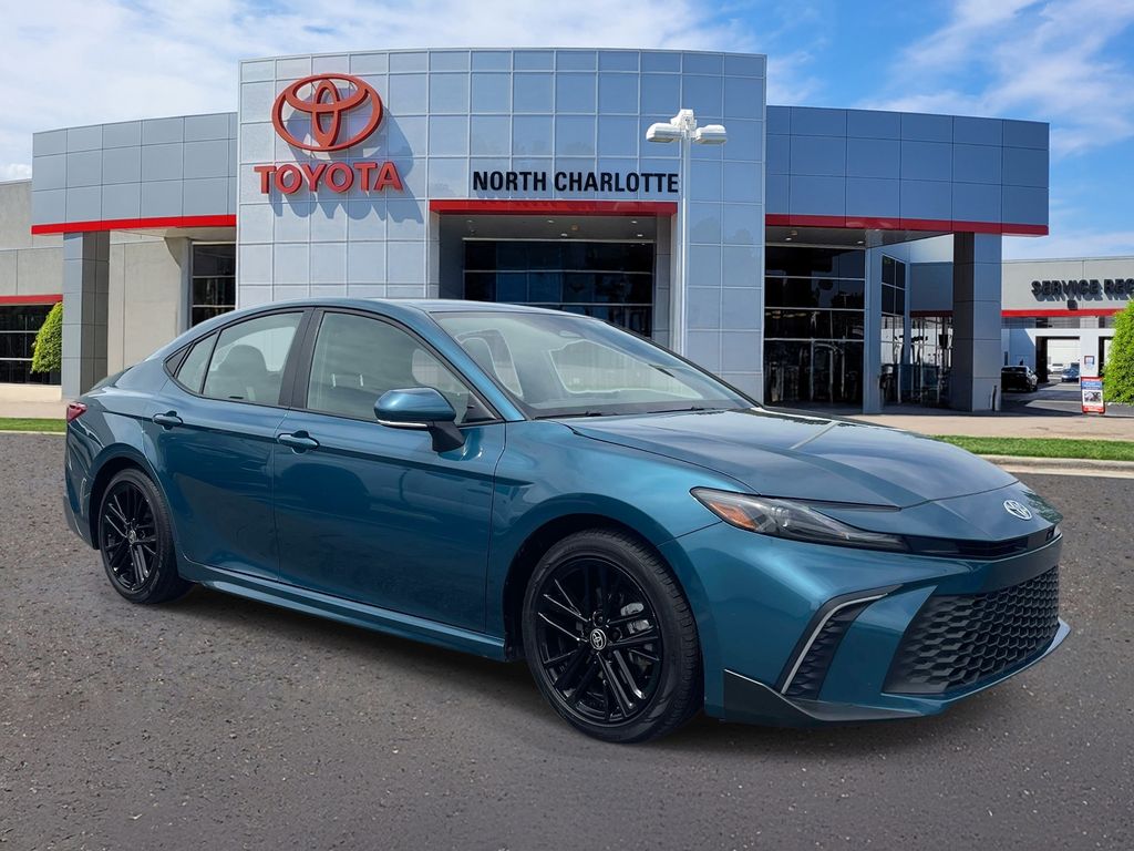 Ocean Gem 2025 Toyota Camry SE FWD Sedan Front-Wheel Drive Continuously Variable Transmission