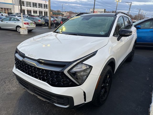White Pearl 2023 Kia Sportage X-Pro AWD SUV / Crossover All-Wheel Drive 8-Speed Automatic