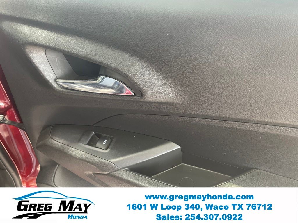2025 Chevrolet Trax LS Red at Greg May Honda