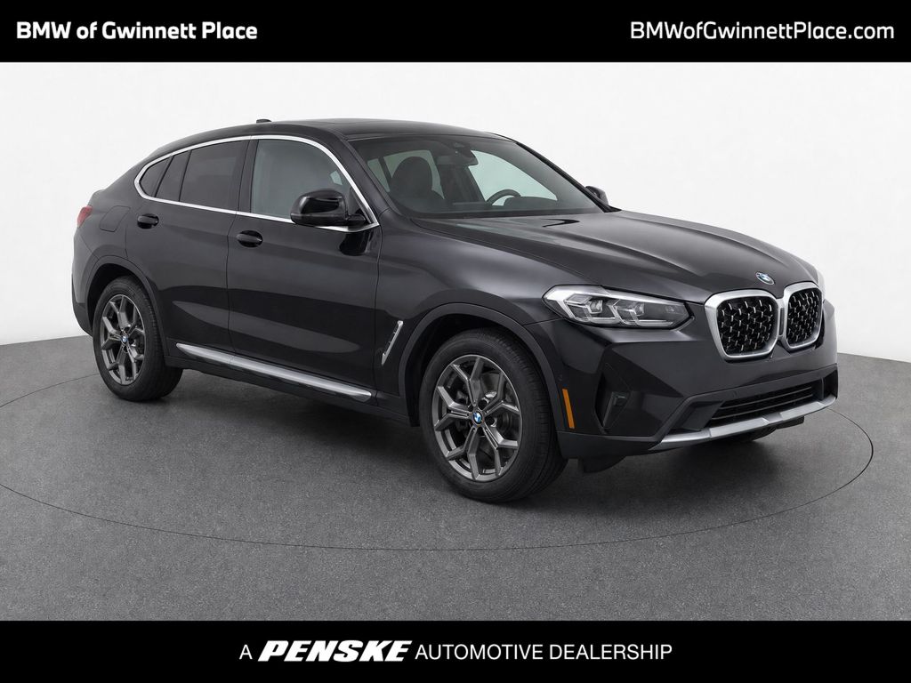 Black Sapphire Metallic 2024 BMW X4 SUV / Crossover All-Wheel Drive 8-Speed Automatic