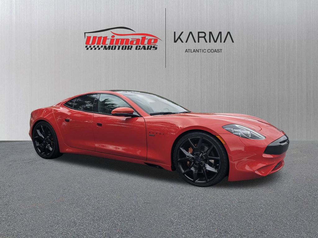 Red 2021 Karma GS-6 Sport RWD Sedan Rear-Wheel Drive 1-Speed Automatic