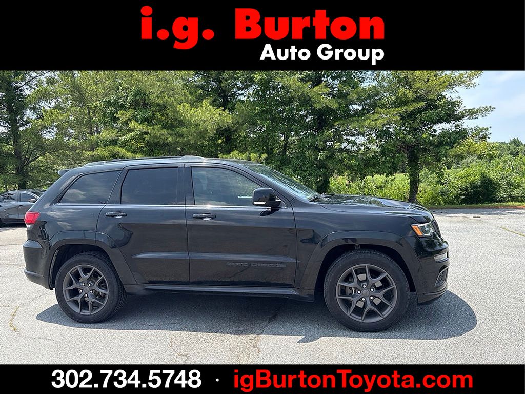 Diamond Black 2020 Jeep Grand Cherokee SUV / Crossover Four-Wheel Drive 8-Speed Automatic