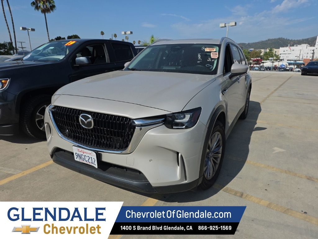 Gray (Platinum Quartz) 2025 Mazda CX-90 SUV / Crossover All-Wheel Drive 8-Speed Automatic
