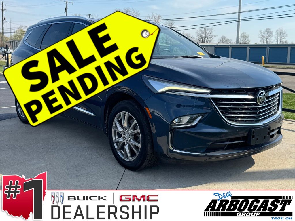 Emperor Blue Metallic 2023 Buick Enclave Essence AWD SUV / Crossover Four-Wheel Drive 9-Speed Automatic