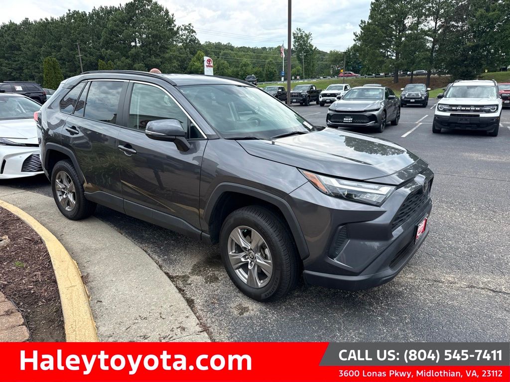 Magnetic Gray Metallic 2024 Toyota RAV4 SUV / Crossover All-Wheel Drive 8-Speed Automatic