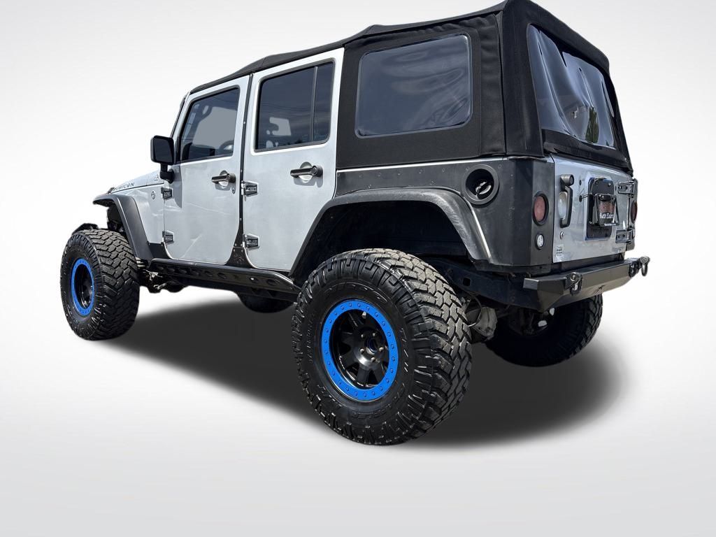 2008 Bright Silver Metallic Clearcoat Jeep Wrangler Unlimited Rubicon 4X4 SUV