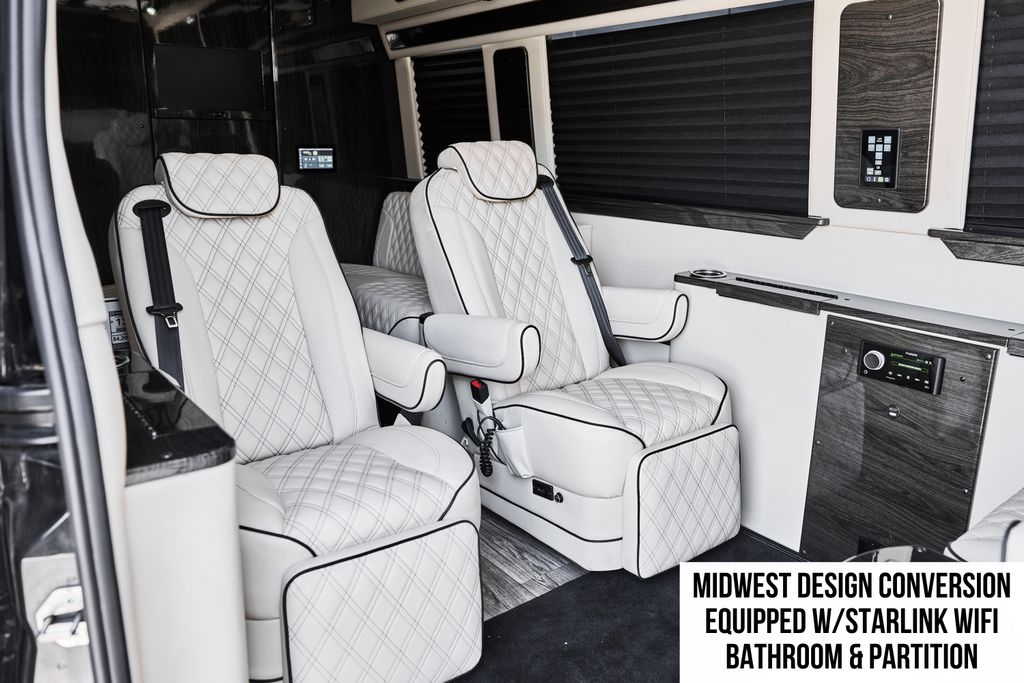 Black 2024 Mercedes-Benz Sprinter Cargo 3500XD 170 High Roof Extended RWD Van Rear-Wheel Drive 9-Speed Automatic