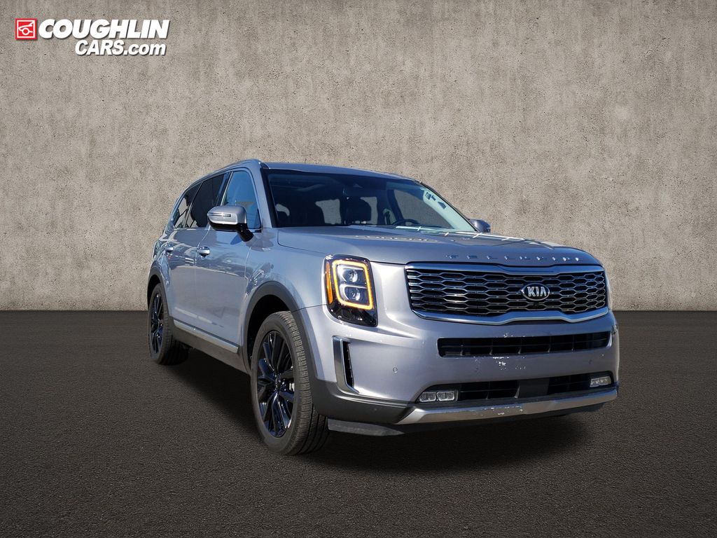 Everlasting Silver 2020 Kia Telluride SX AWD SUV / Crossover All-Wheel Drive 8-Speed Automatic