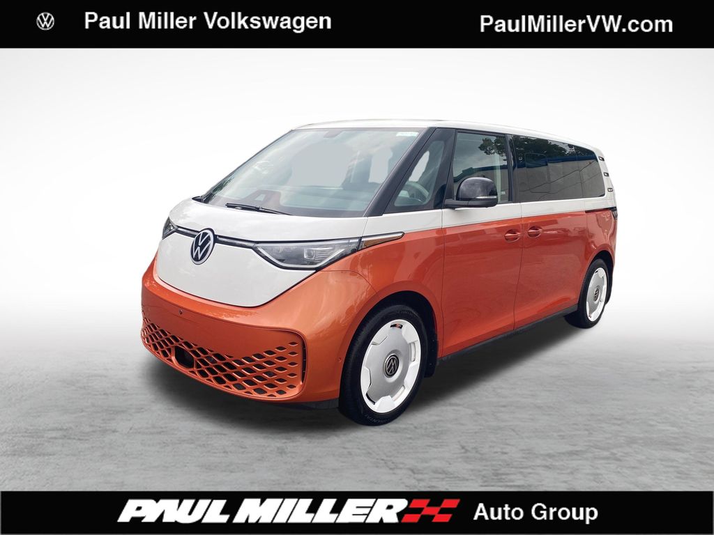 Orange 2025 Volkswagen ID.Buzz Minivan All-Wheel Drive Automatic