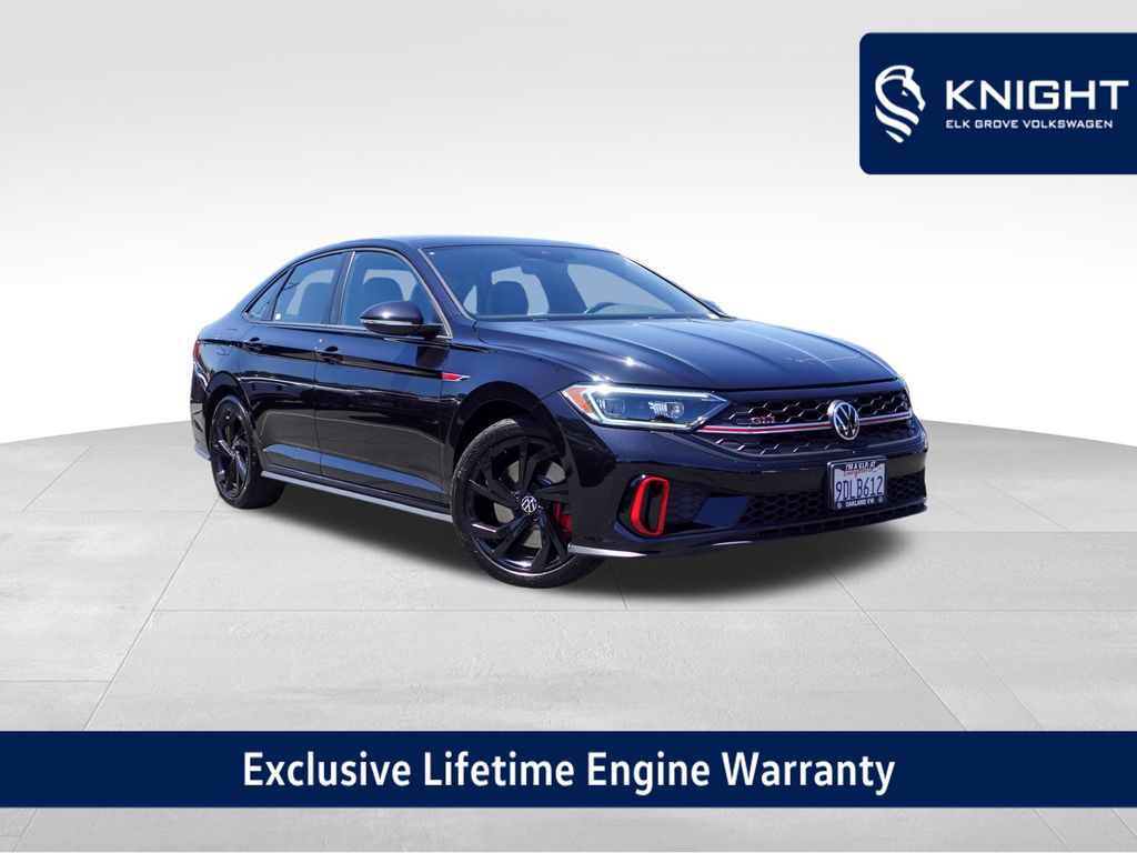 Deep Black Pearl 2023 Volkswagen Jetta GLI Sedan Front-Wheel Drive 7-Speed Dual Clutch