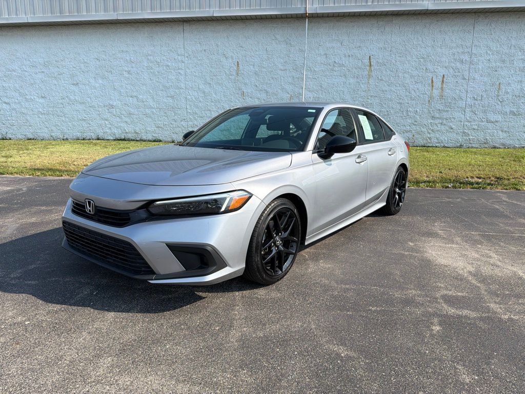 2024 Honda Civic Sedan Front-Wheel Drive Continuously Variable Transmission