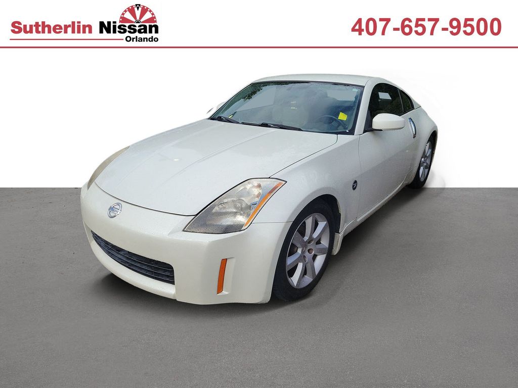 Pikes Peak White Pearl 2003 Nissan 350Z Coupe Rear-Wheel Drive 5-Speed Automatic Overdrive