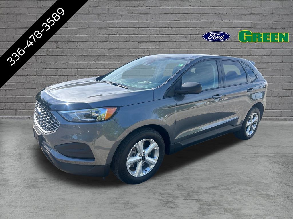 Gray Metallic 2024 Ford Edge SUV / Crossover All-Wheel Drive 8-Speed Automatic
