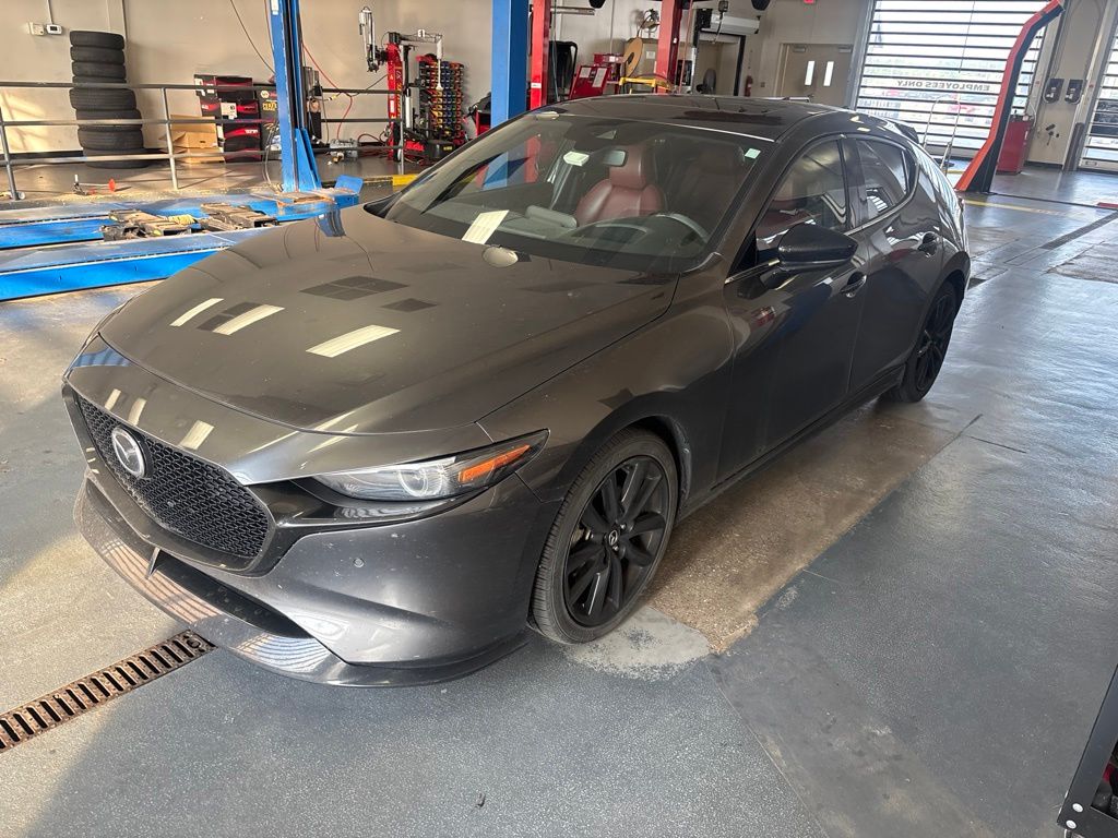 Machine Gray Metallic 2021 Mazda MAZDA3 Hatchback All-Wheel Drive 6-Speed Automatic