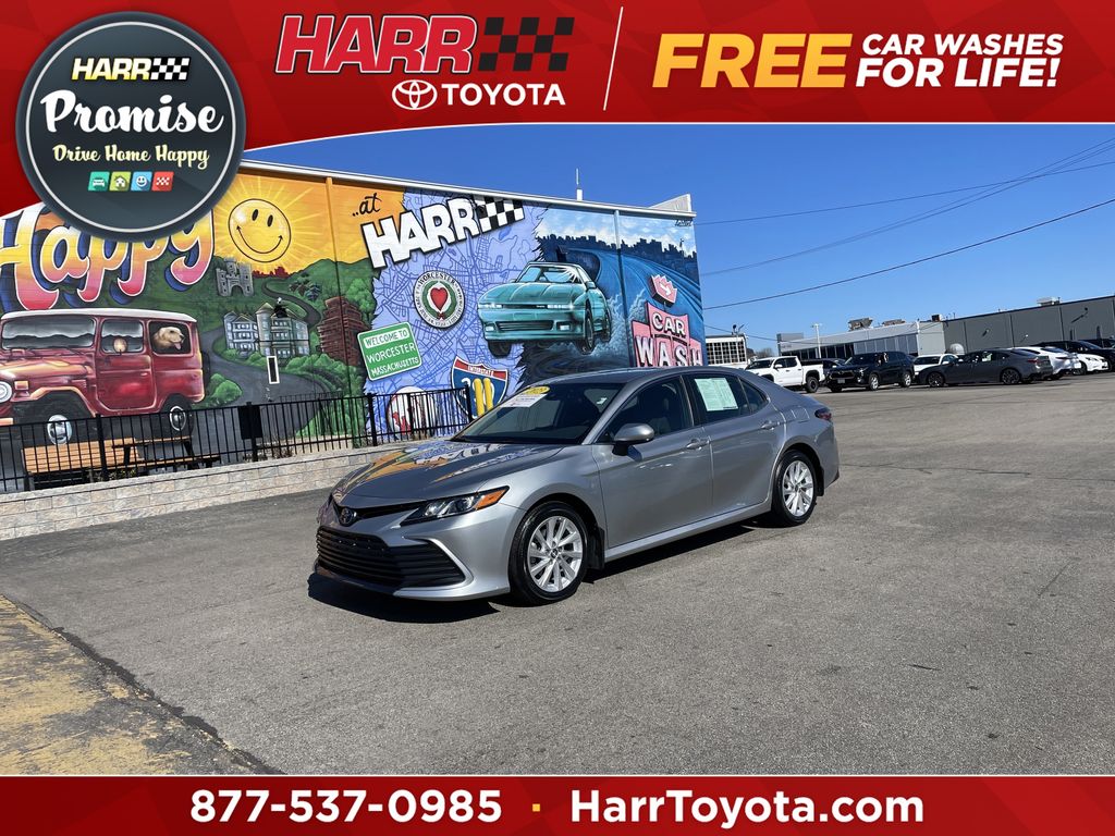Celestial Silver Metallic 2023 Toyota Camry LE FWD Sedan Front-Wheel Drive 8-Speed Automatic