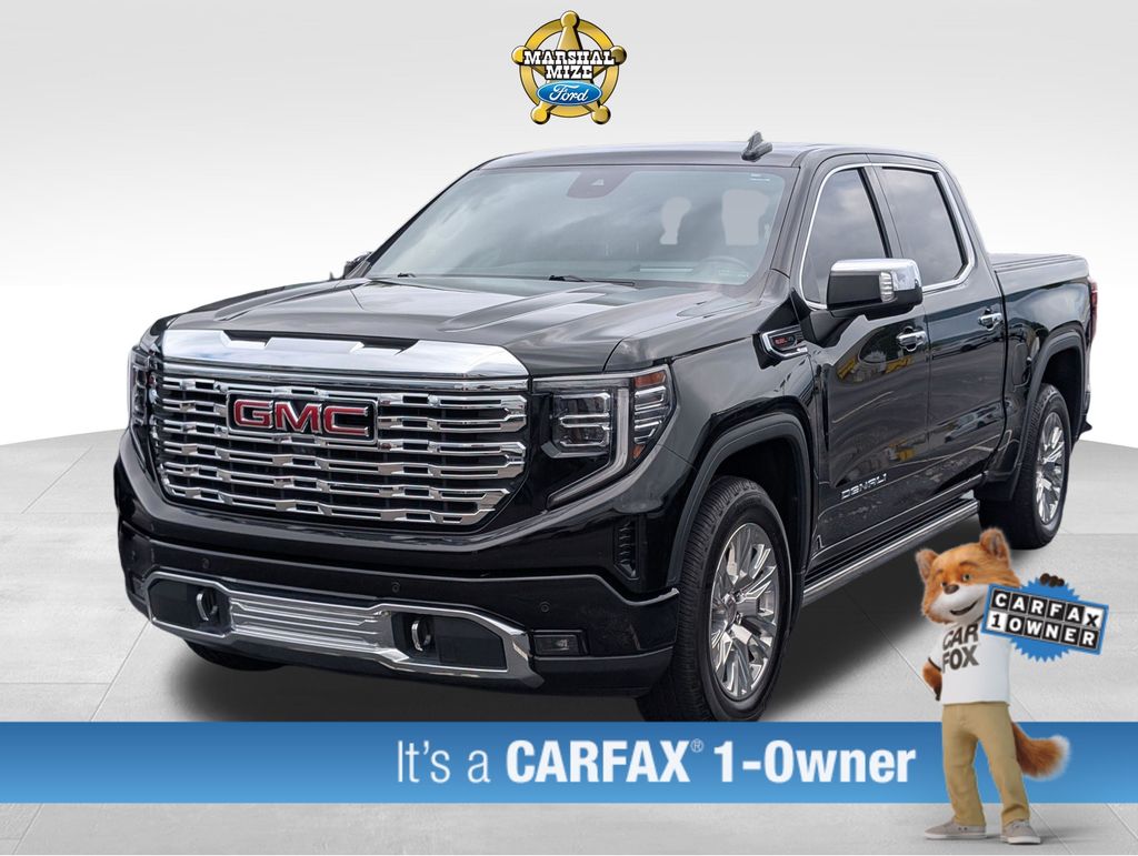 Onyx Black 2023 GMC Sierra 1500 Pickup Truck Four-Wheel Drive Automatic