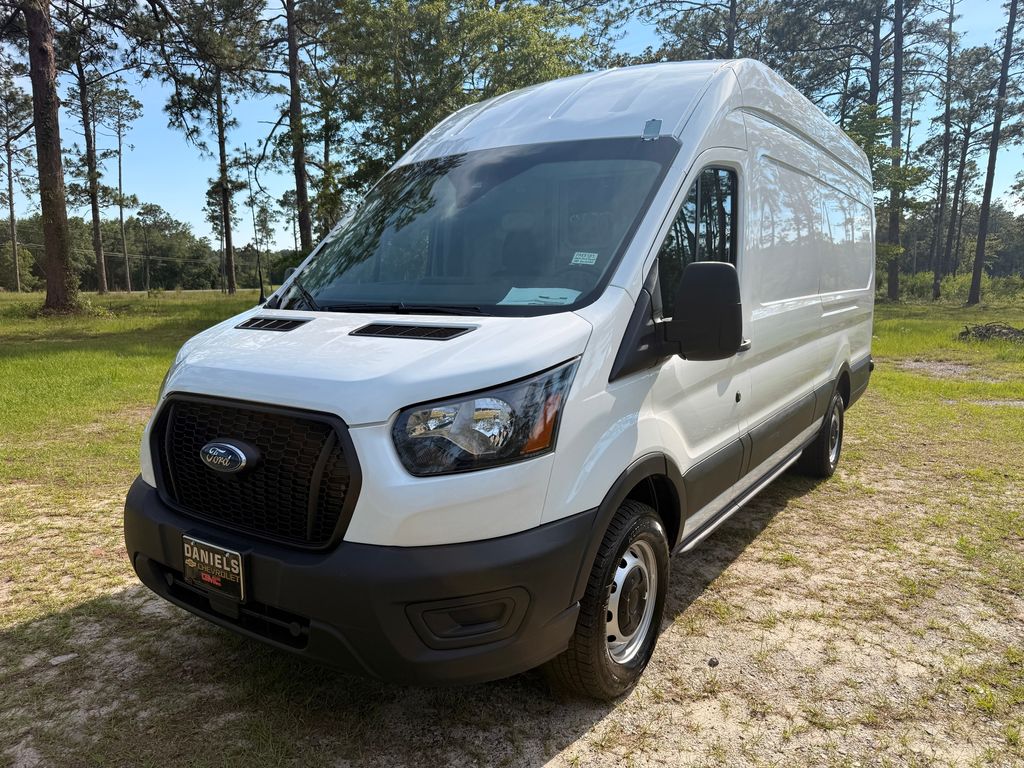 White 2024 Ford Transit Cargo Van Rear-Wheel Drive