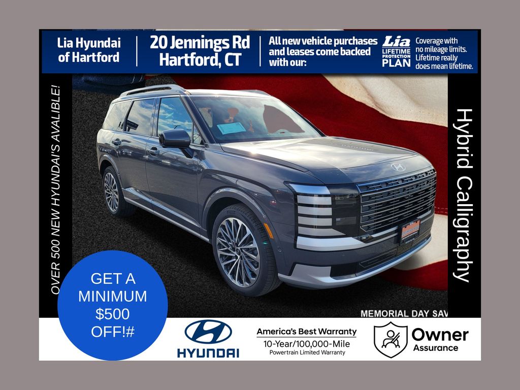 Ecotronic Gray Pearl 2026 Hyundai Palisade Hybrid Calligraphy AWD SUV / Crossover All-Wheel Drive 6-Speed Automatic