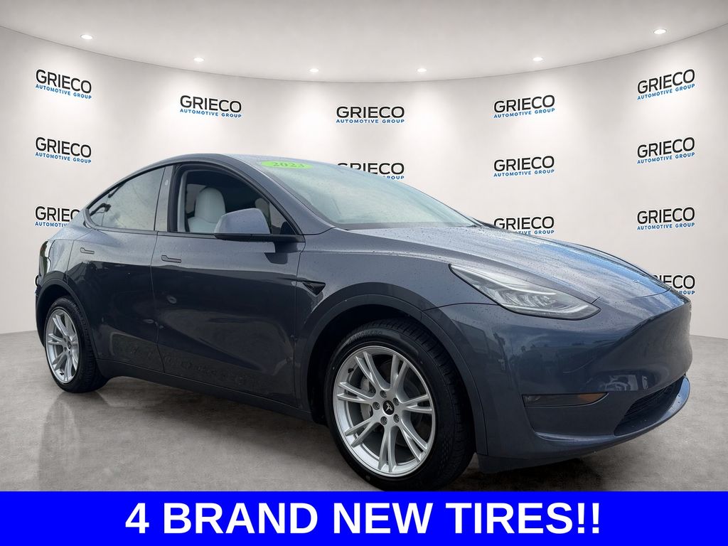Midnight Silver Metallic 2023 Tesla Model Y SUV / Crossover All-Wheel Drive 1-Speed Automatic