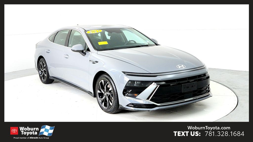 Transmission Blue 2024 Hyundai Sonata Sedan Front-Wheel Drive 8-Speed Automatic