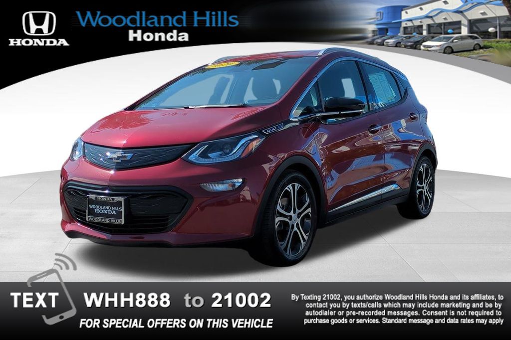 Red Tintcoat 2020 Chevrolet Bolt EV Wagon Front-Wheel Drive 1-Speed Automatic