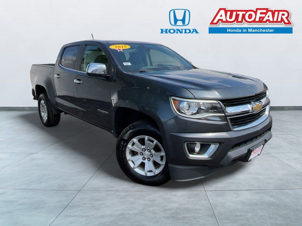 Cyber Gray Metallic 2015 Chevrolet Colorado Pickup Truck Four-Wheel Drive 6-Speed Automatic
