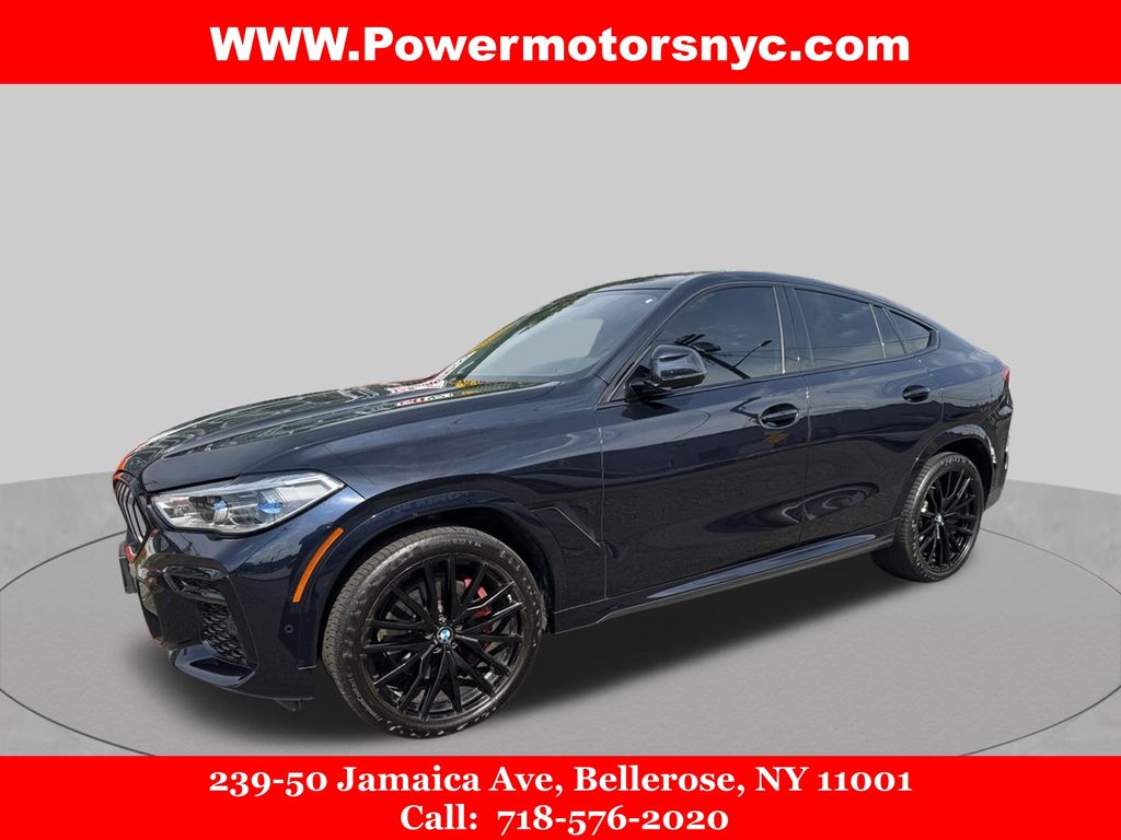 Black 2023 BMW X6 SUV / Crossover All-Wheel Drive 8-Speed Automatic