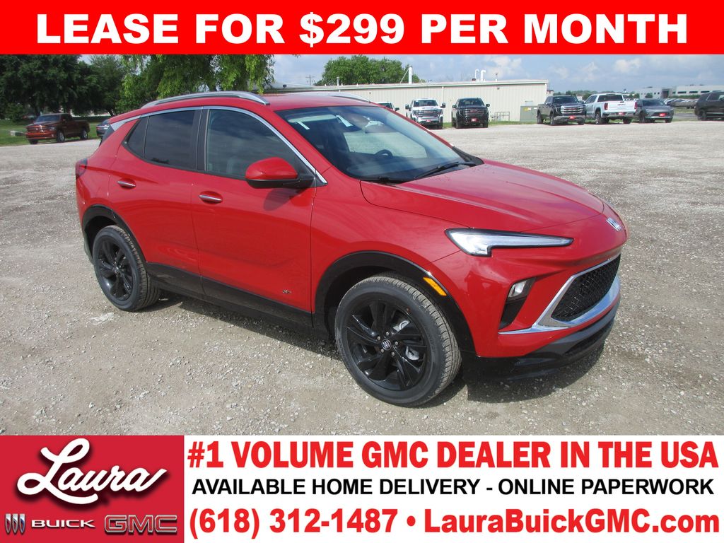Brilliant Red 2026 Buick Encore GX SUV / Crossover Front-Wheel Drive Continuously Variable Transmission