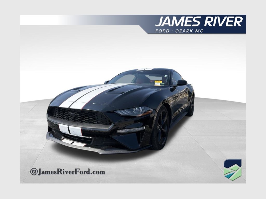 Shadow Black 2021 Ford Mustang Coupe Rear-Wheel Drive Automatic