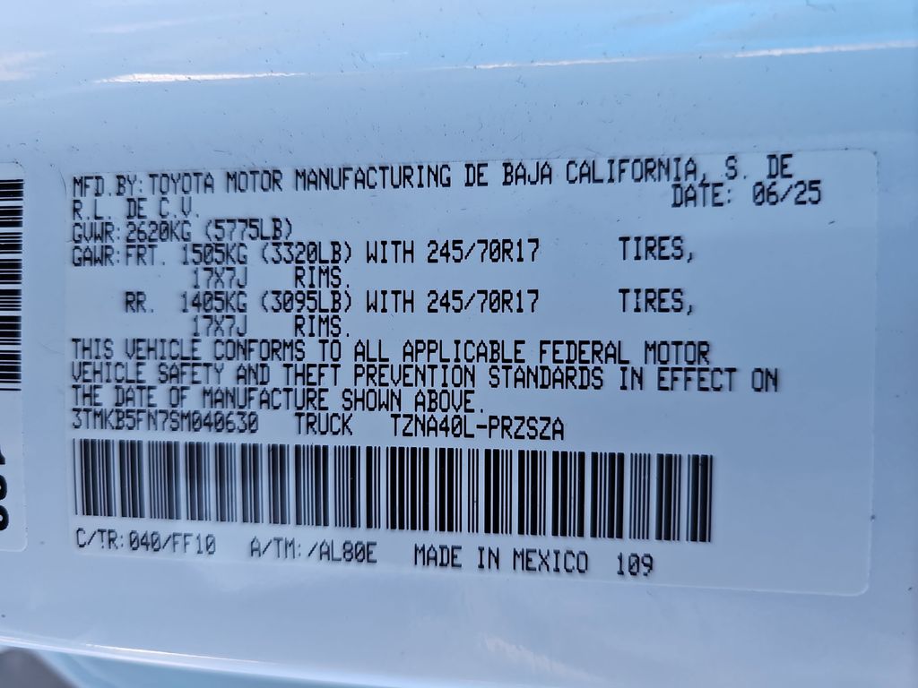 Used 2025 Toyota Tacoma Truck