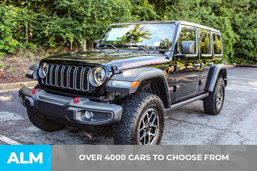 Used 2025 Black Jeep Rubicon image 3