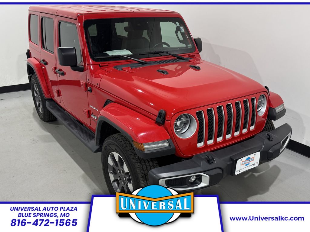 Firecracker Red Clearcoat 2021 Jeep Wrangler SUV / Crossover Four-Wheel Drive 8-Speed Automatic