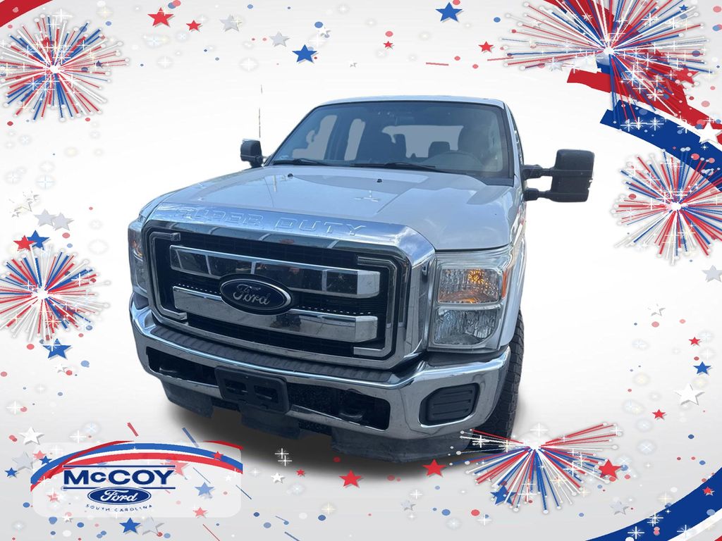 Oxford White 2012 Ford F-250 Super Duty Pickup Truck Four-Wheel Drive 6-Speed Automatic