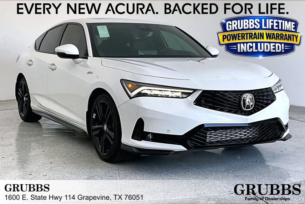 Platinum White Pearl 2026 Acura Integra Sedan Front-Wheel Drive 6-Speed Manual