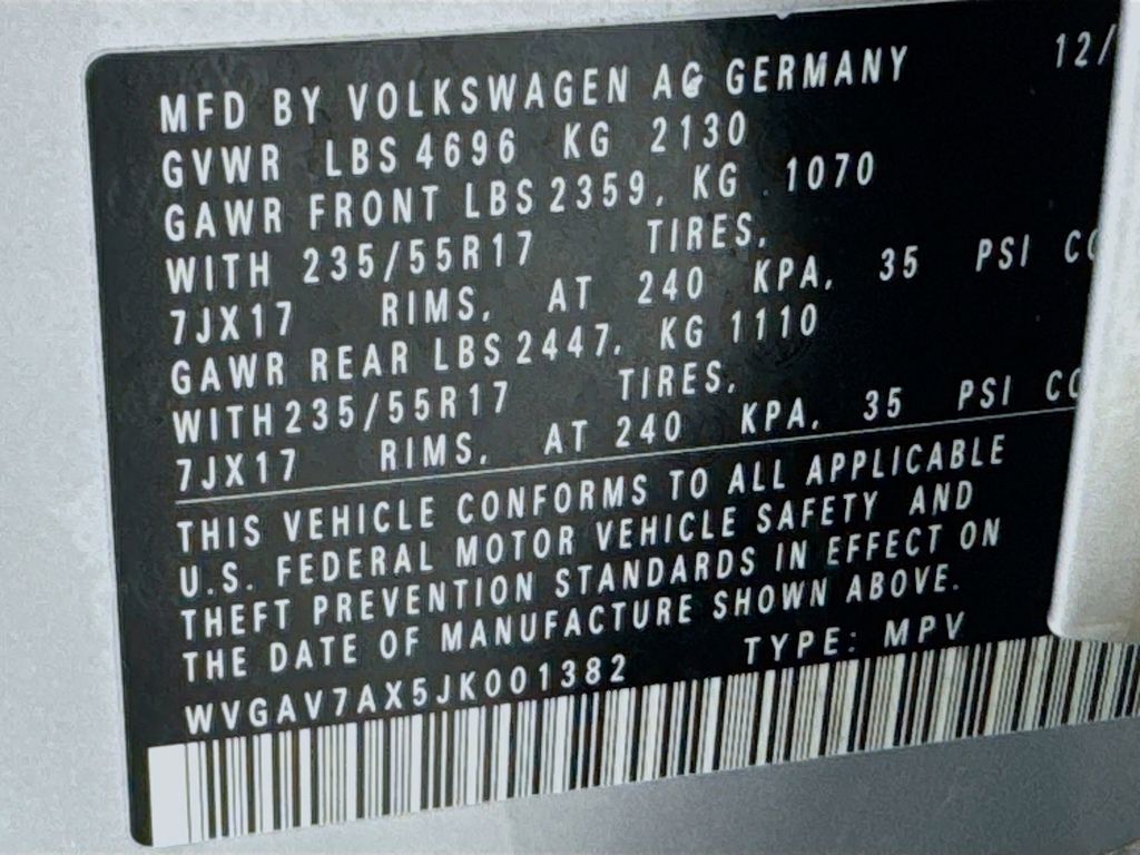 Used Car 2018 Volkswagen Tiguan Limited  2.0t For Sale Under $15,000 In Austin, Texas