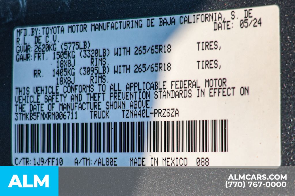 Used 2024 Silver Toyota SR5 image 55