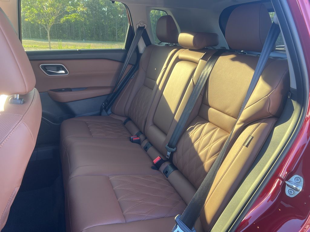 2025 Scarlet Ember Tintcoat Nissan Rogue Platinum FWD SUV