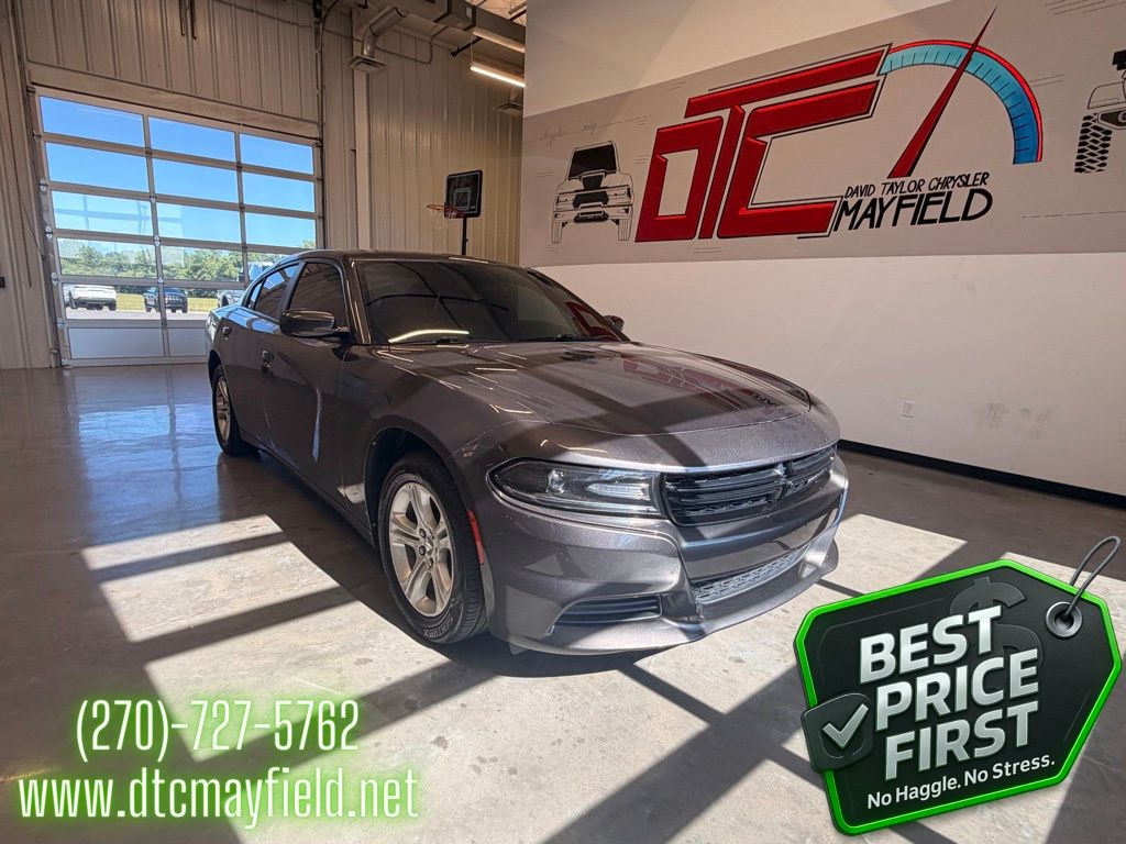 Gray (Granite Crystal Metallic Clearcoat) 2021 Dodge Charger SXT RWD Sedan Rear-Wheel Drive 8-Speed Automatic