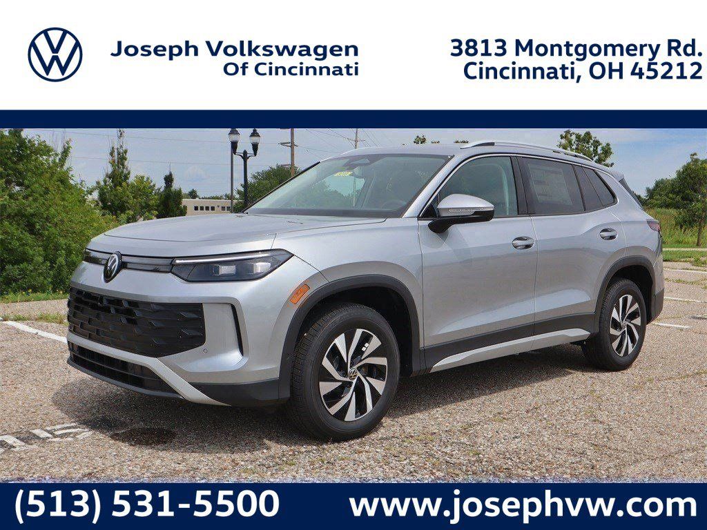 Silver 2025 Volkswagen Tiguan S 4Motion SUV / Crossover All-Wheel Drive 8-Speed Automatic