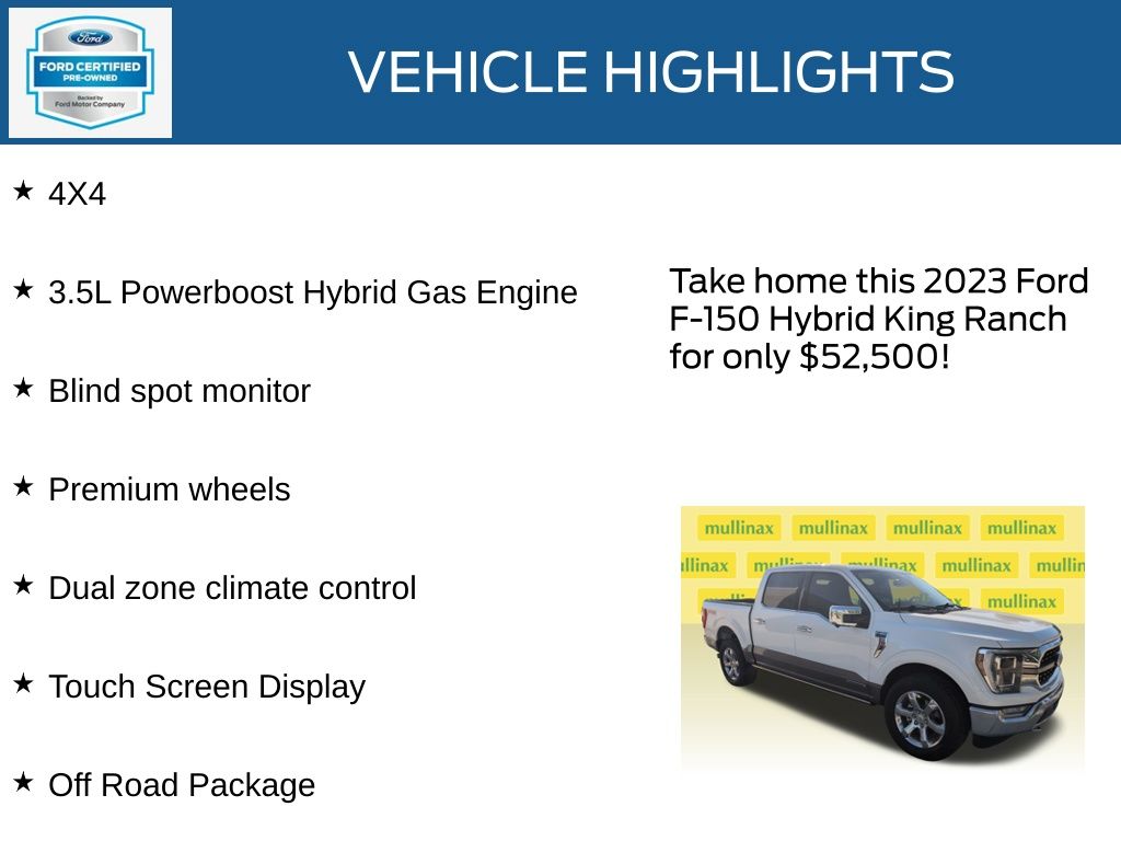 Certified Used 2023 White Ford King Ranch image 21