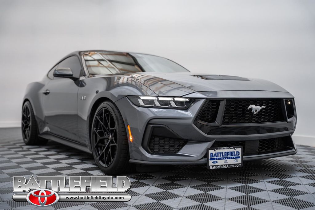 Gray Metallic 2024 Ford Mustang Coupe Rear-Wheel Drive Automatic