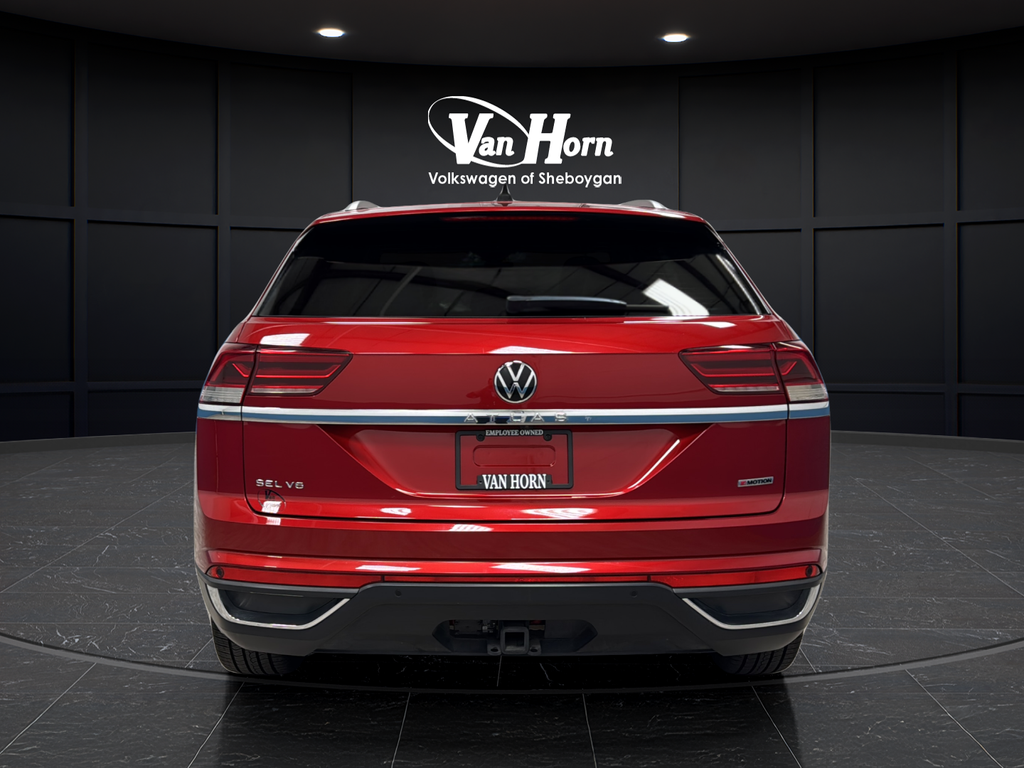 Used 2020 Red Metallic Volkswagen 3.6L V6 SEL image 6