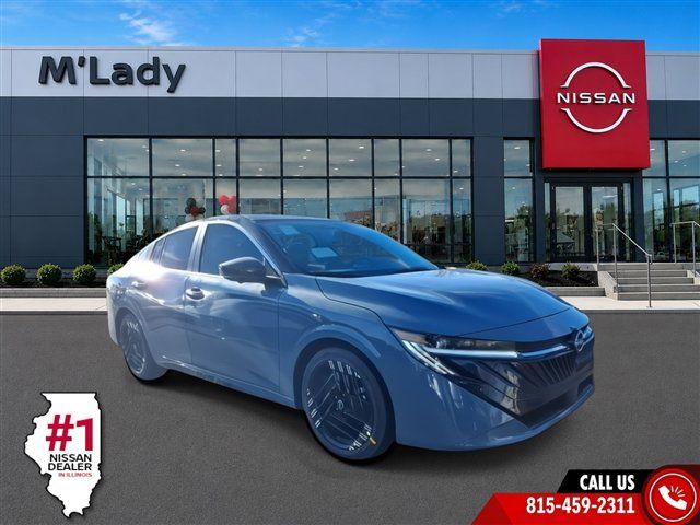 Gray Metallic 2026 Nissan Sentra Sedan Front-Wheel Drive Continuously Variable Transmission